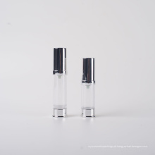 5ml 8ml plástico airless garrafa w / alu tampa e base